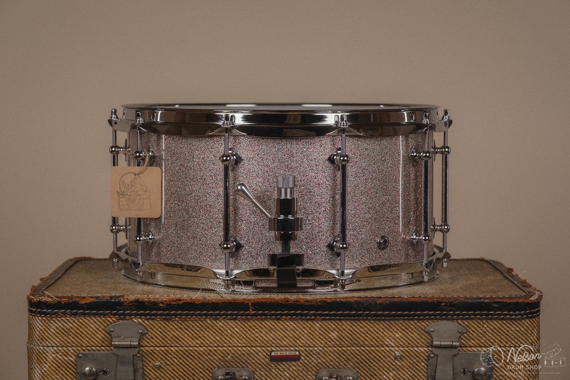 Craviotto Custom Shop Maple in Peacock Sparkle - 7x14