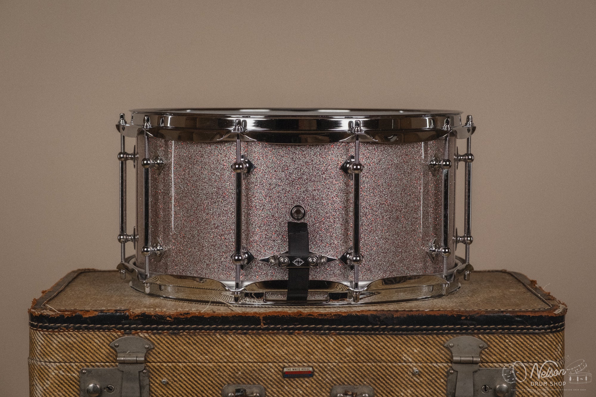 Craviotto Custom Shop Maple in Peacock Sparkle - 7x14