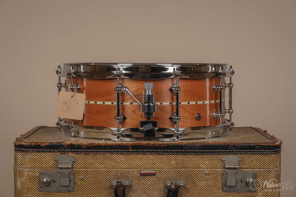 Craviotto Custom Shop  Mahogany w/ Maple Inlay - 5.5x14