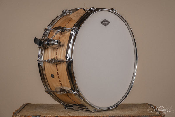Craviotto Custom Shop Ash w/ Walnut Inlay - 6.5x14