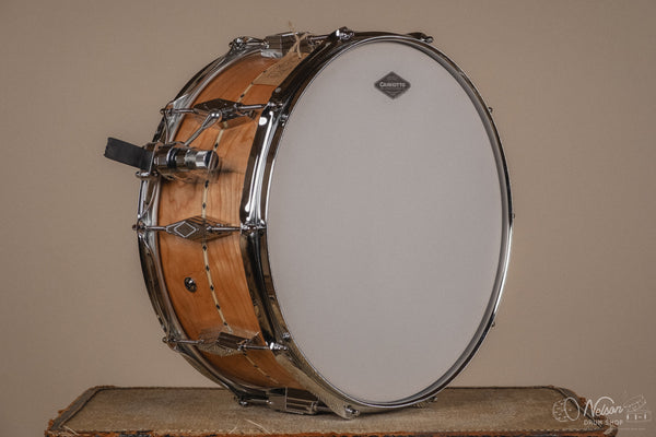Craviotto Custom Shop  Cherry w/ Maple Inlay - 6.5x14