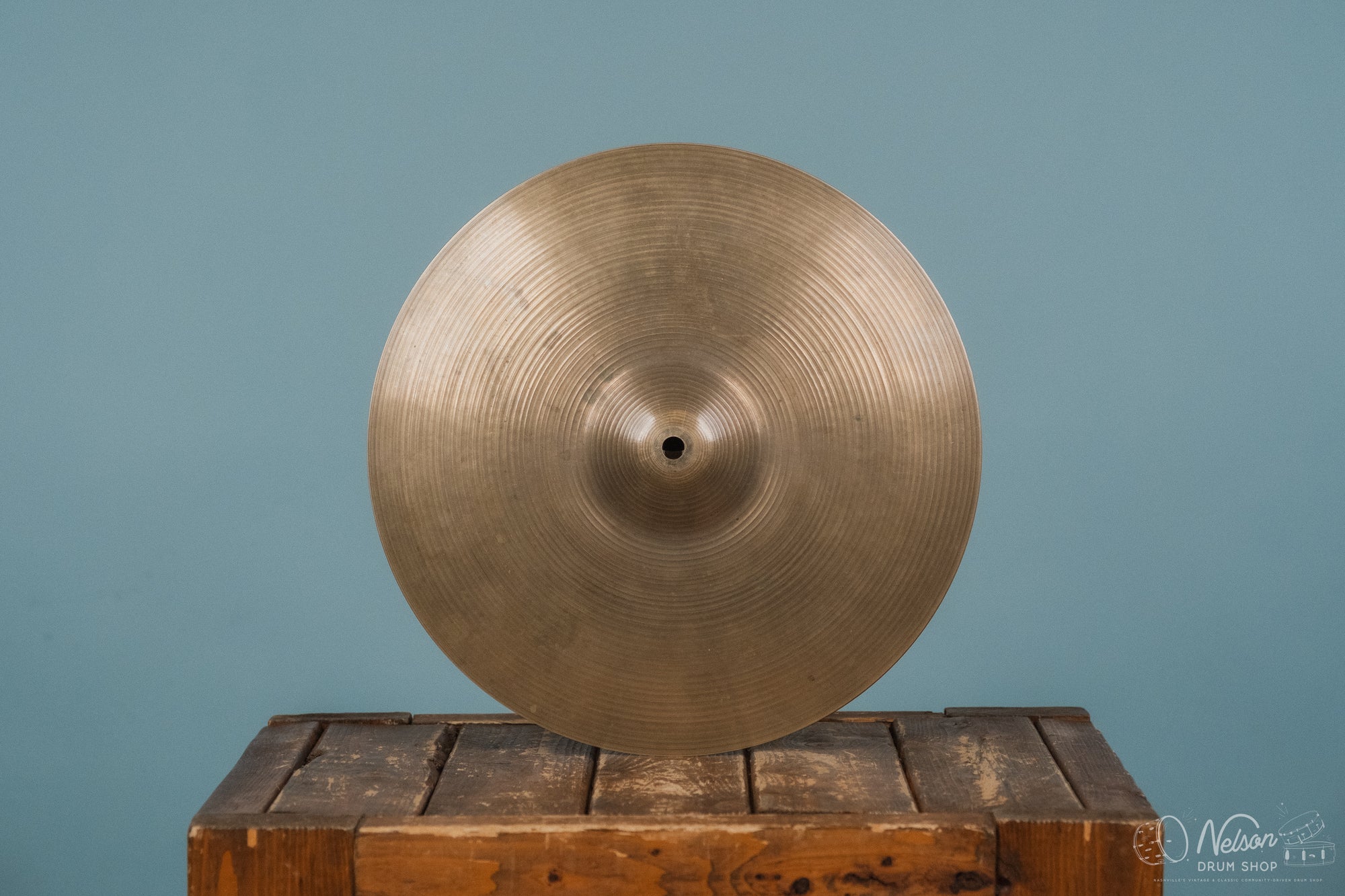 1970s Avedis Zildjian Hi Hat Cymbal - 14"