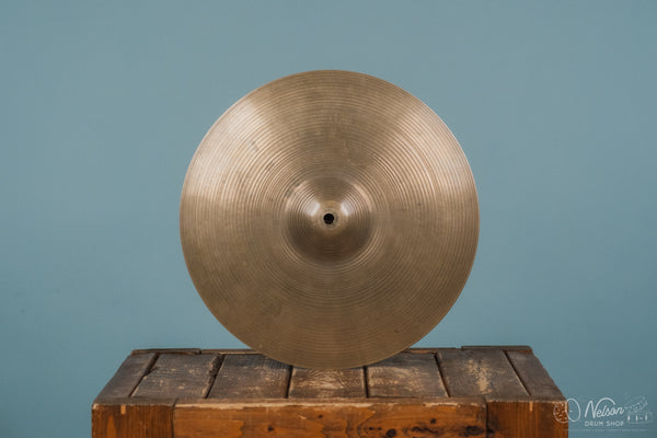 1970s Avedis Zildjian Hi Hat Cymbal - 14"