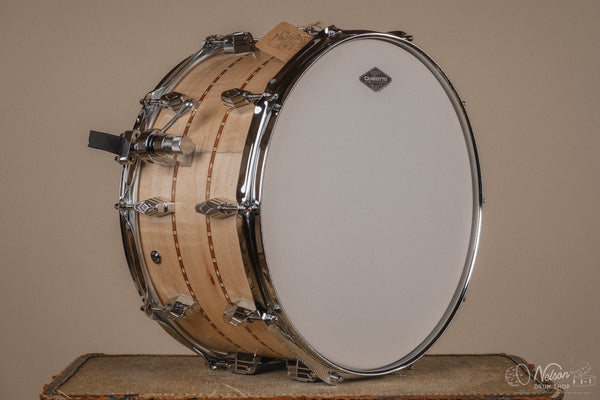 Craviotto Custom Shop Maple w/ Double Walnut Inlays - 8x14