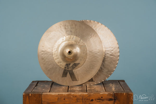 Used Zildjian K Custom Hybrid Hi-Hats - 13 1/4"