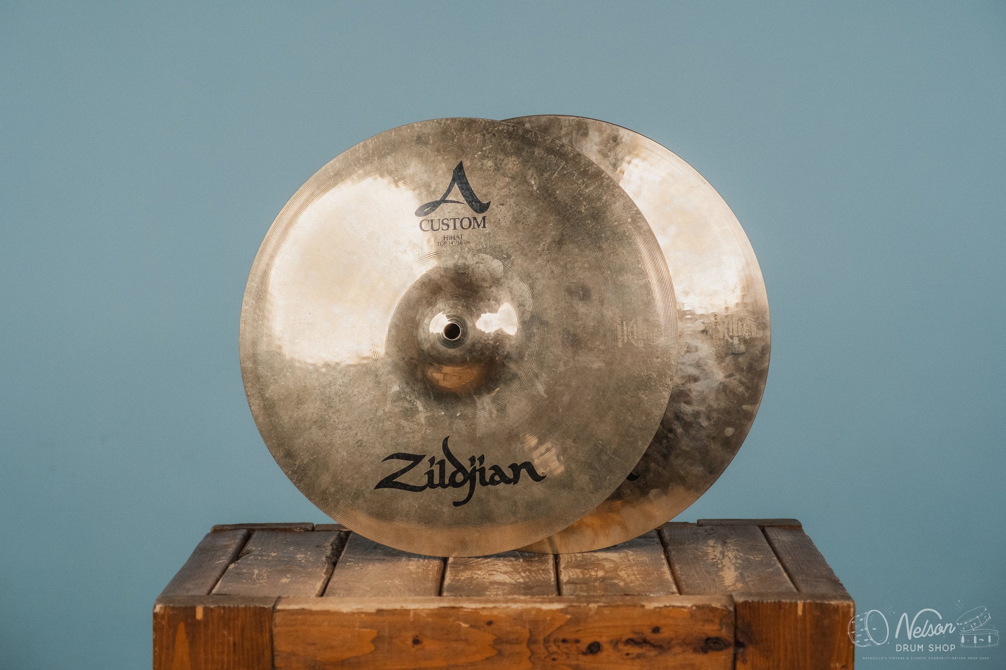 Used Zildjian A Custom Hi Hats - 14"