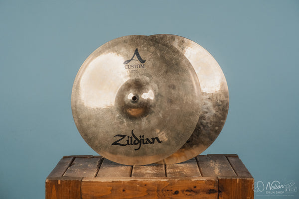 Used Zildjian A Custom Hi Hats - 14"