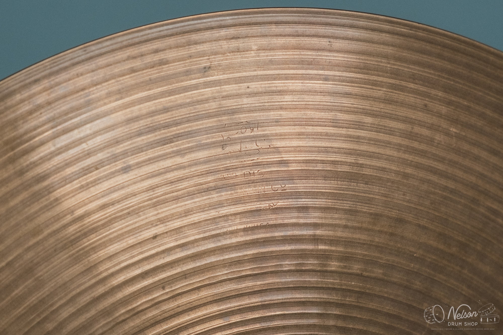 1970s Avedis Zildjian Hi Hat Cymbal - 14"
