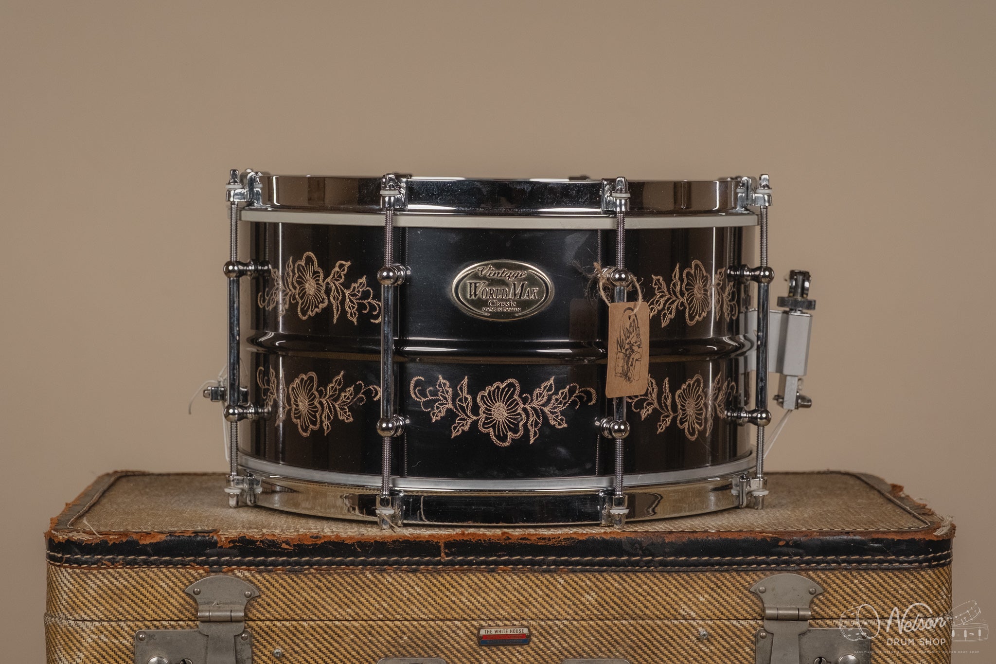 Used Worldmax Vintage Classic Black Nickel Over Brass Engraved by