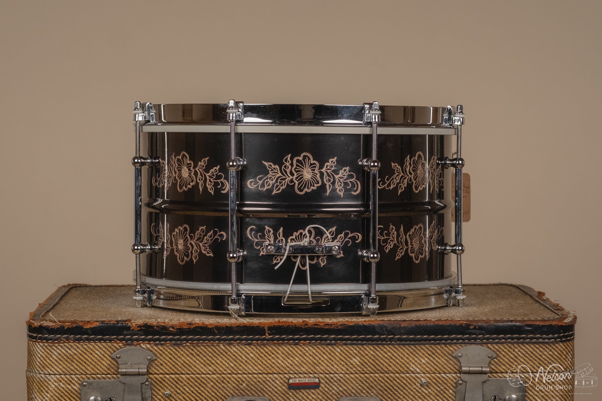 Used Worldmax Vintage Classic Black Nickel Over Brass Engraved by