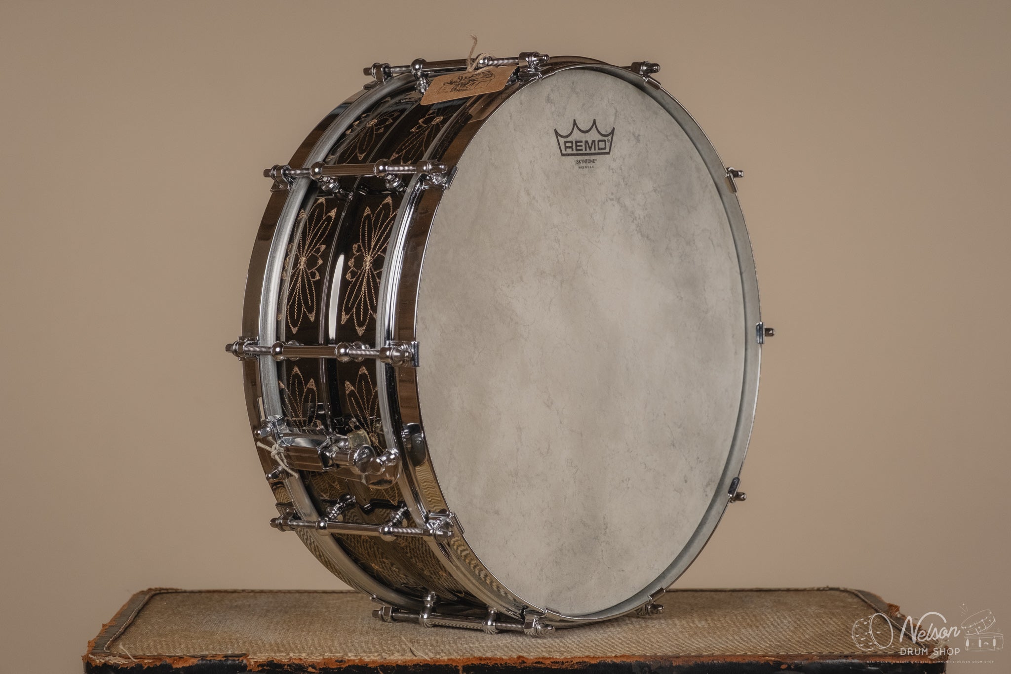 Used Worldmax Vintage Classic Black Nickel Over Brass Engraved by