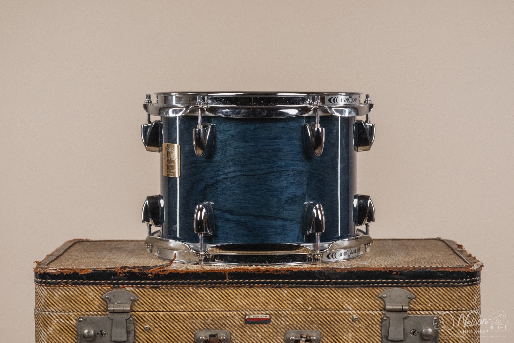 ヤマハ　7W テンセイブルー60S Used Yamaha Birch Custom Absolute in Sea Blue Lacquer - 7x10