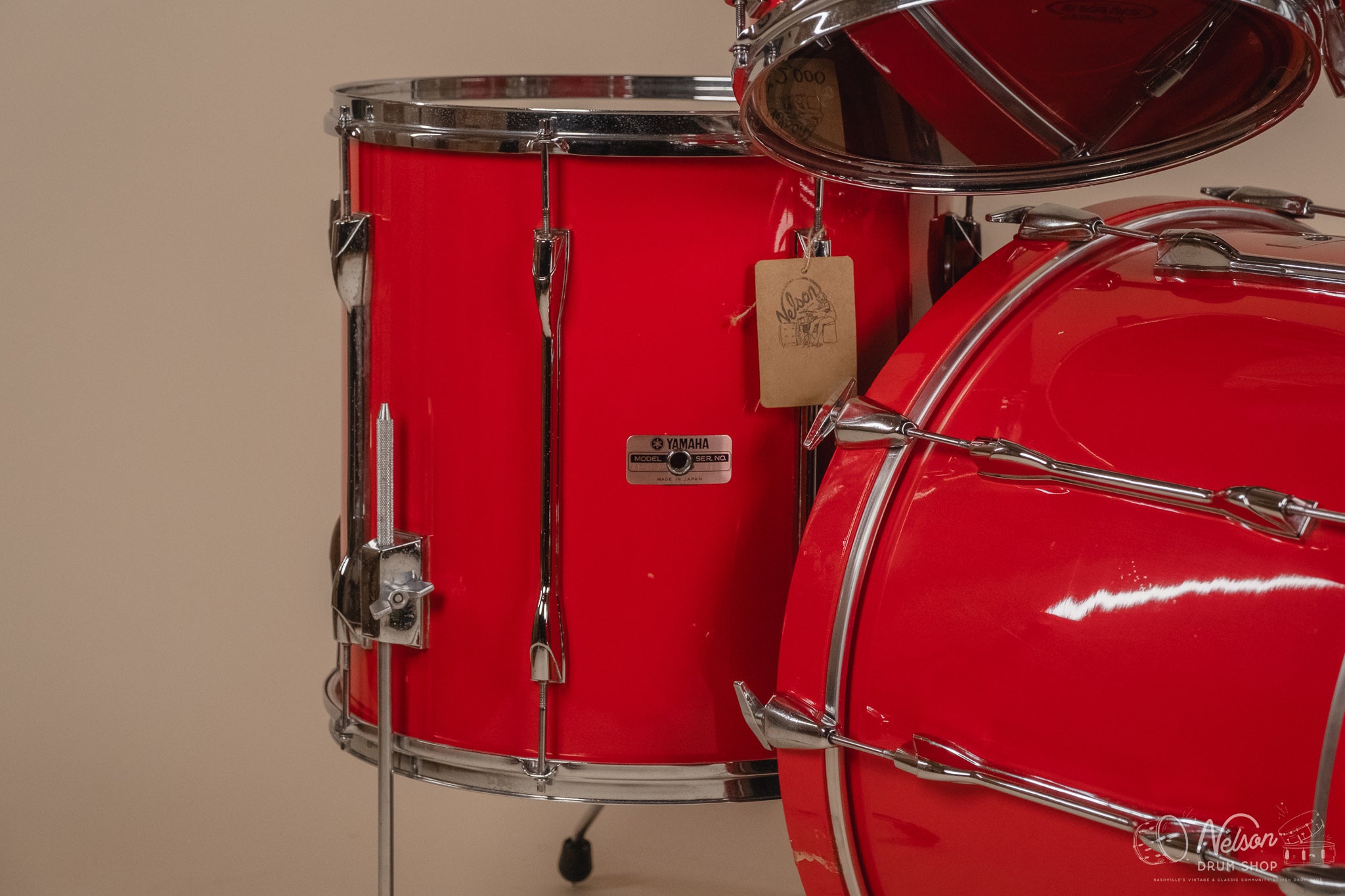 1984-86 Yamaha Recording Custom in Hot Red - 16x22, 16x16, 10x12