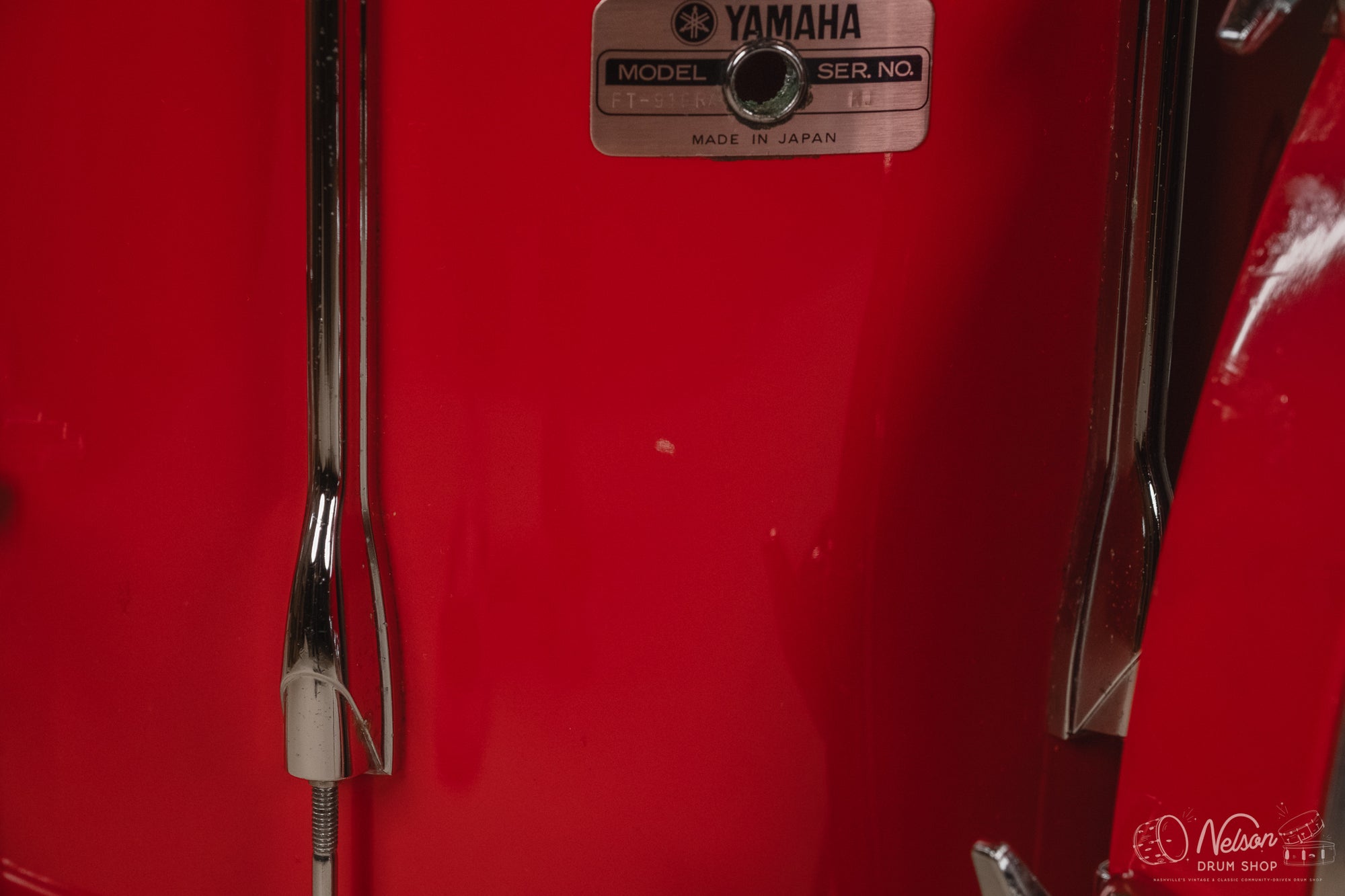 1984-86 Yamaha Recording Custom in Hot Red - 16x22, 16x16, 10x12