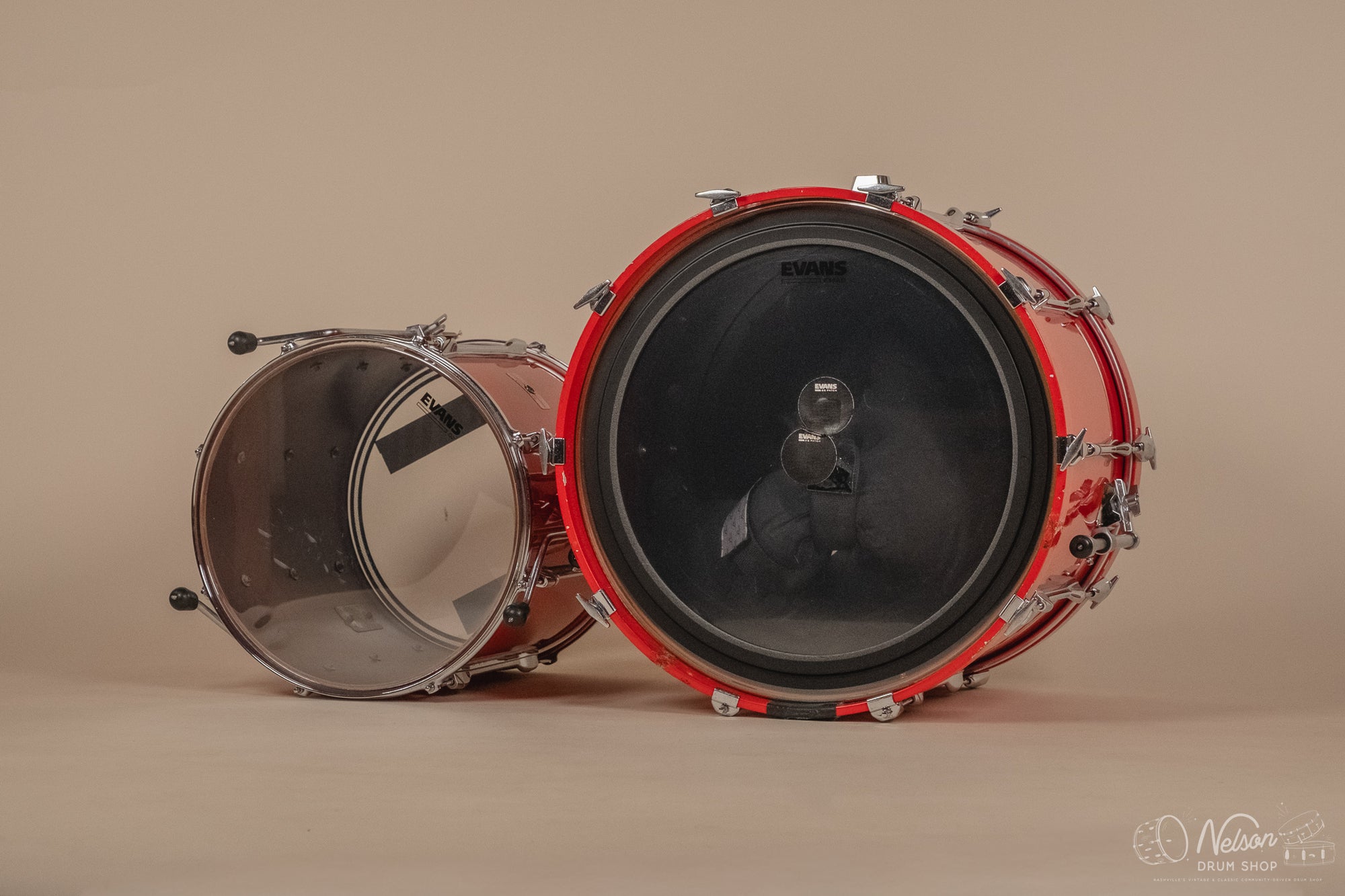 1984-86 Yamaha Recording Custom in Hot Red - 16x22, 16x16, 10x12