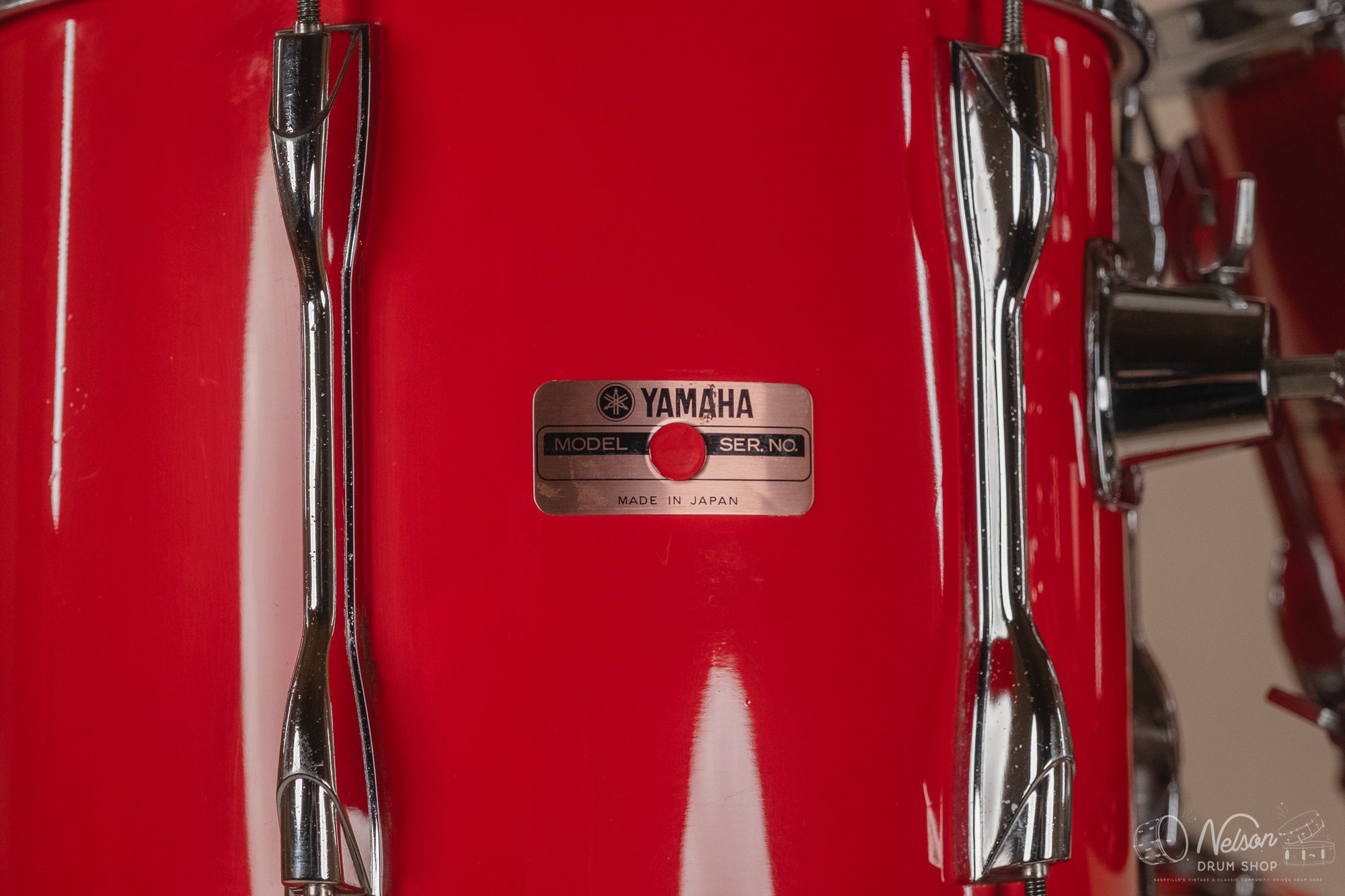 1984-86 Yamaha Recording Custom in Hot Red - 16x22, 16x16, 10x12