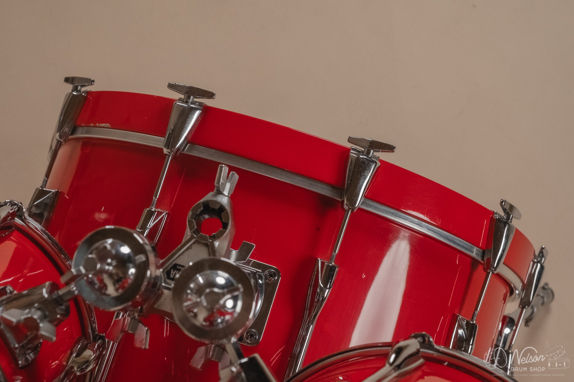 1984-86 Yamaha Recording Custom in Hot Red - 16x22, 16x16, 10x12