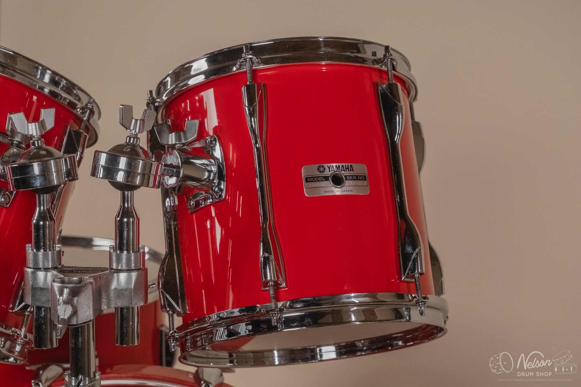 1984-86 Yamaha Recording Custom in Hot Red - 16x22, 16x16, 10x12