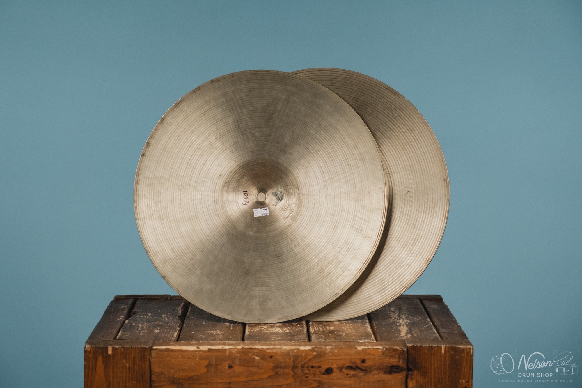 Used Zildjian New Beat Hi Hats - 14"